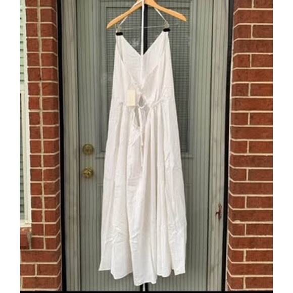 A New Day Women’s White Straps Back Dress Size 1X or 2X NWT - Picture 2 of 4